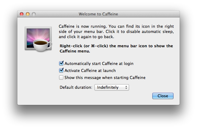 Caffiene For Mac